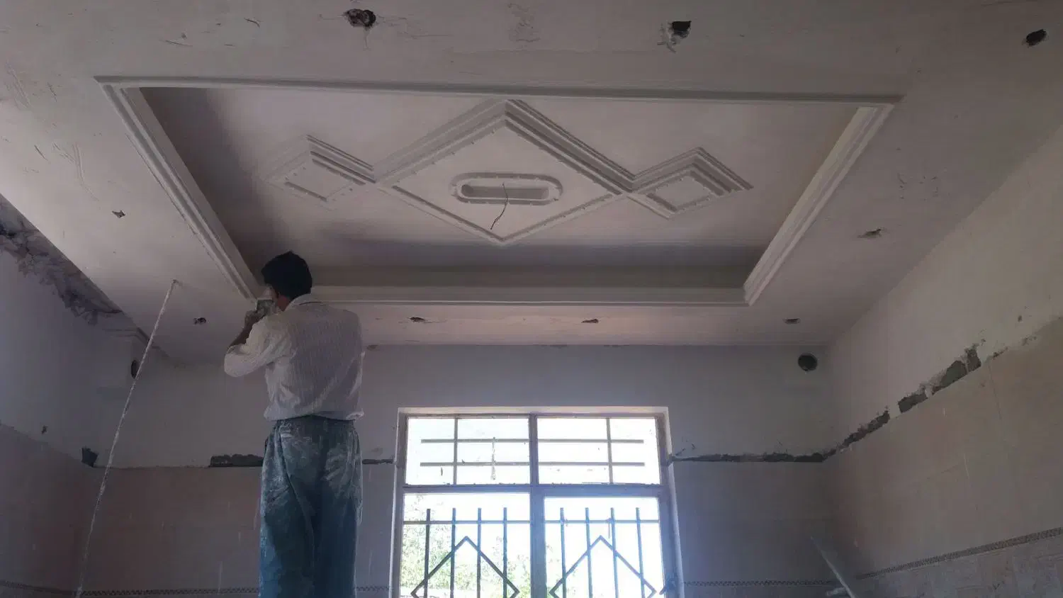 گچکاری|خدمات پیشه و مهارت|شیروان (خراسان), |دیوار