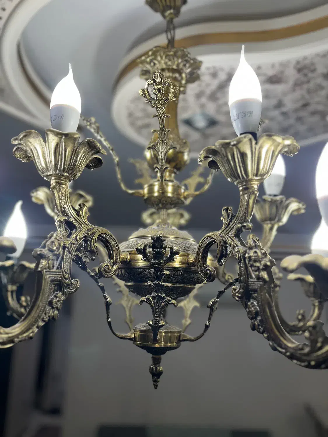 برنز|لوستر و چراغ آویز|اراک, |دیوار