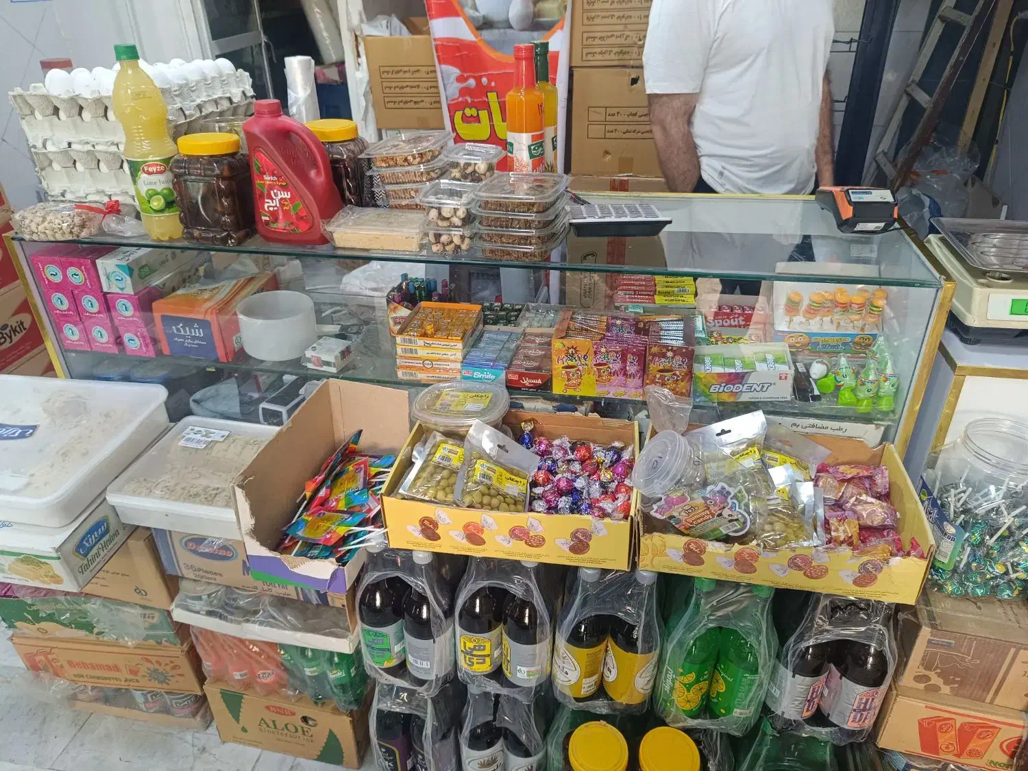 قفسه سوپر مارکتی  و ویترین و دخل|فروشگاه و مغازه|فردیس, سرحد آباد|دیوار