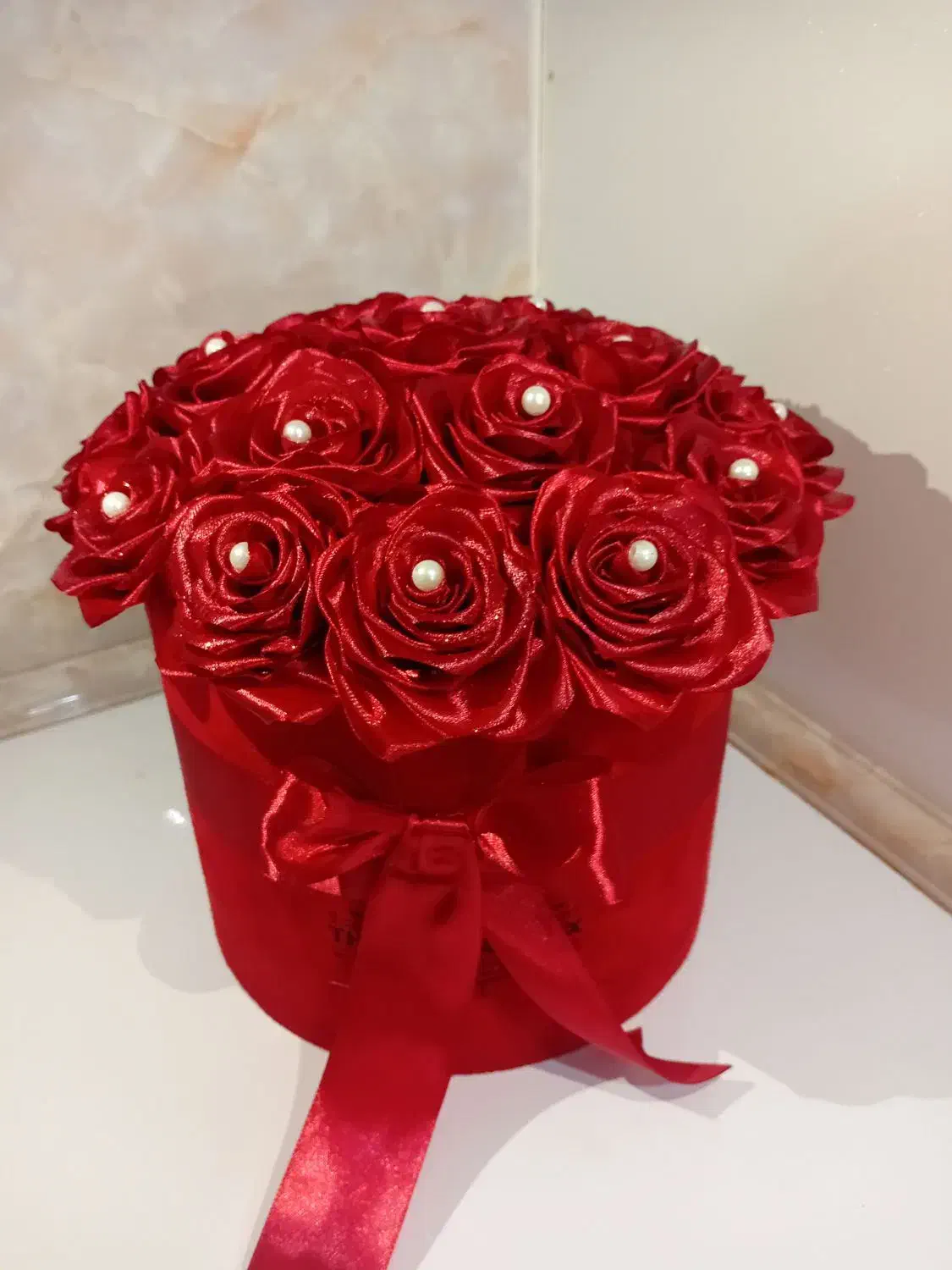 گل های روبانی|گل مصنوعی|صوفیان, |دیوار