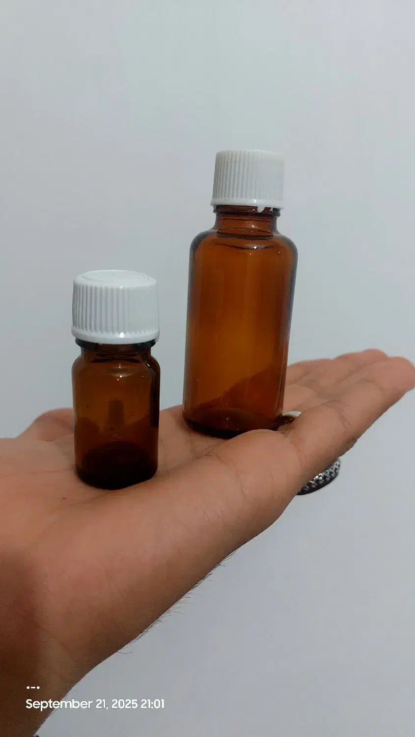 پک مینی آمبر بطری شیشه‌ای قهوه‌ای کوچک درب پیچی|ظروف نگهدارنده، پلاستیکی، یک‌بارمصرف|مرند, |دیوار