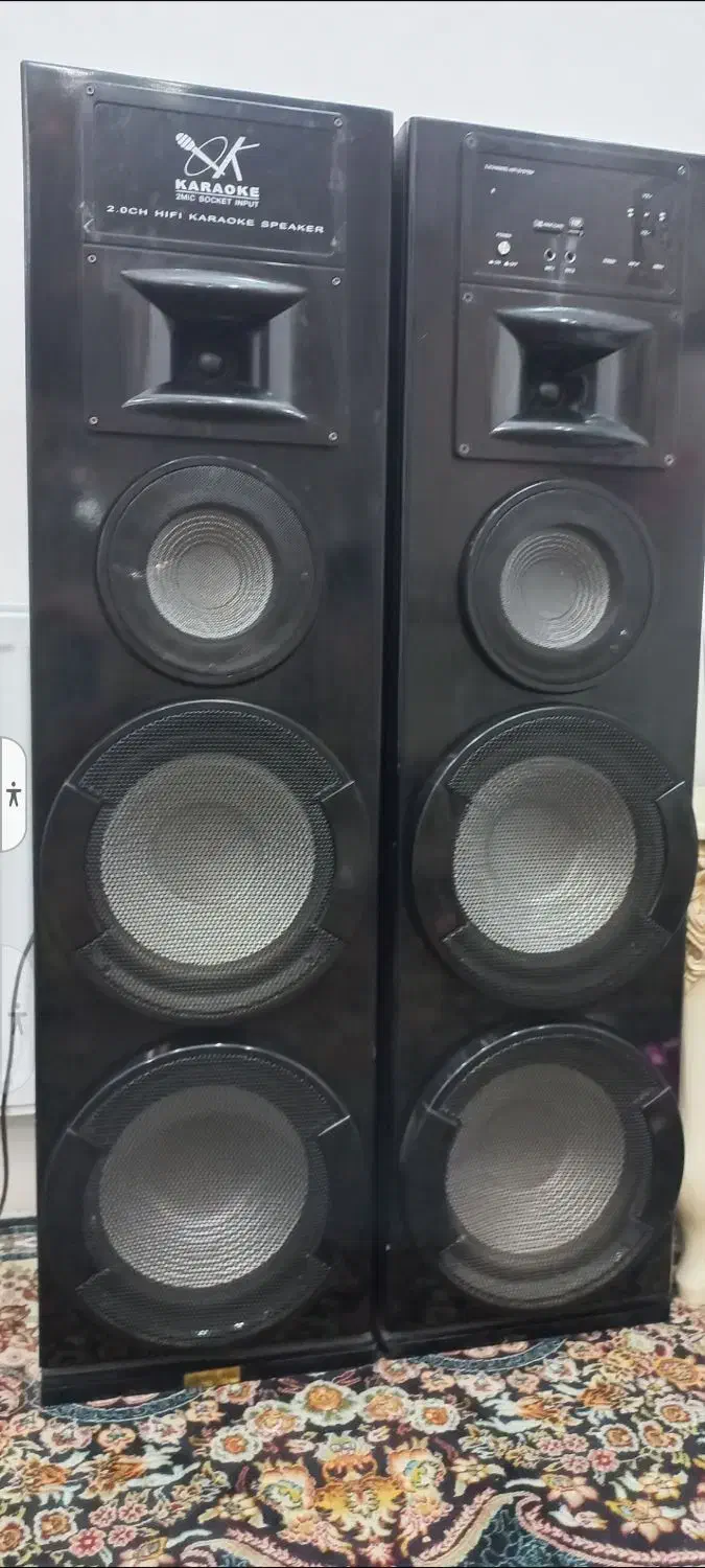 باند اسپیکر سالم تمیز صدای خیلی بلند|سیستم صوتی خانگی|مشهد, توس (بلوار توس)|دیوار