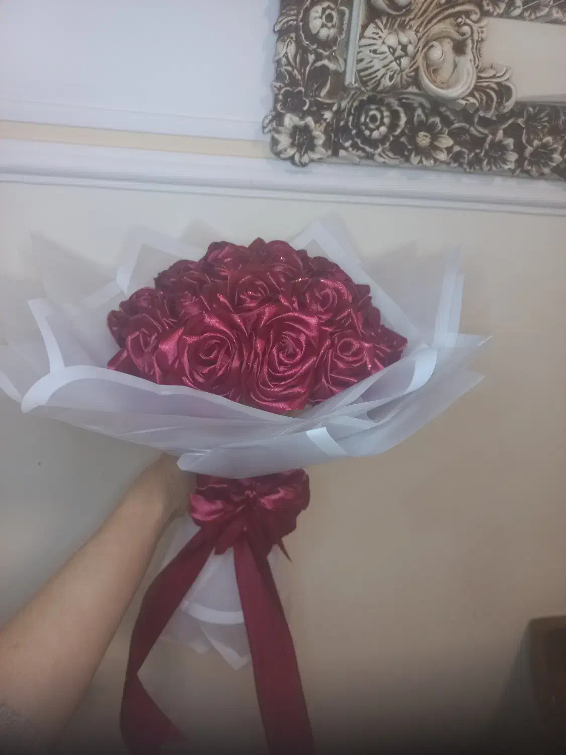 گل روبانی|گل مصنوعی|کرمانشاه, |دیوار