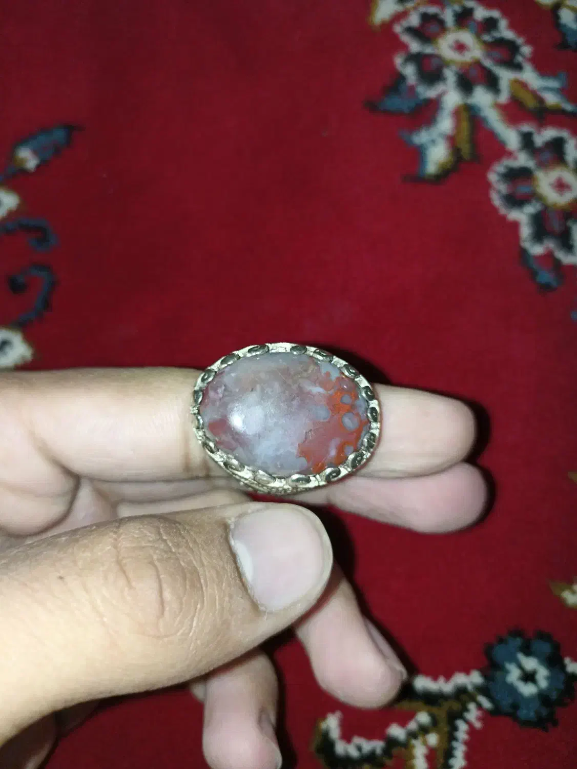 انگشتر نگین شجر|جواهرات|سراوان, |دیوار