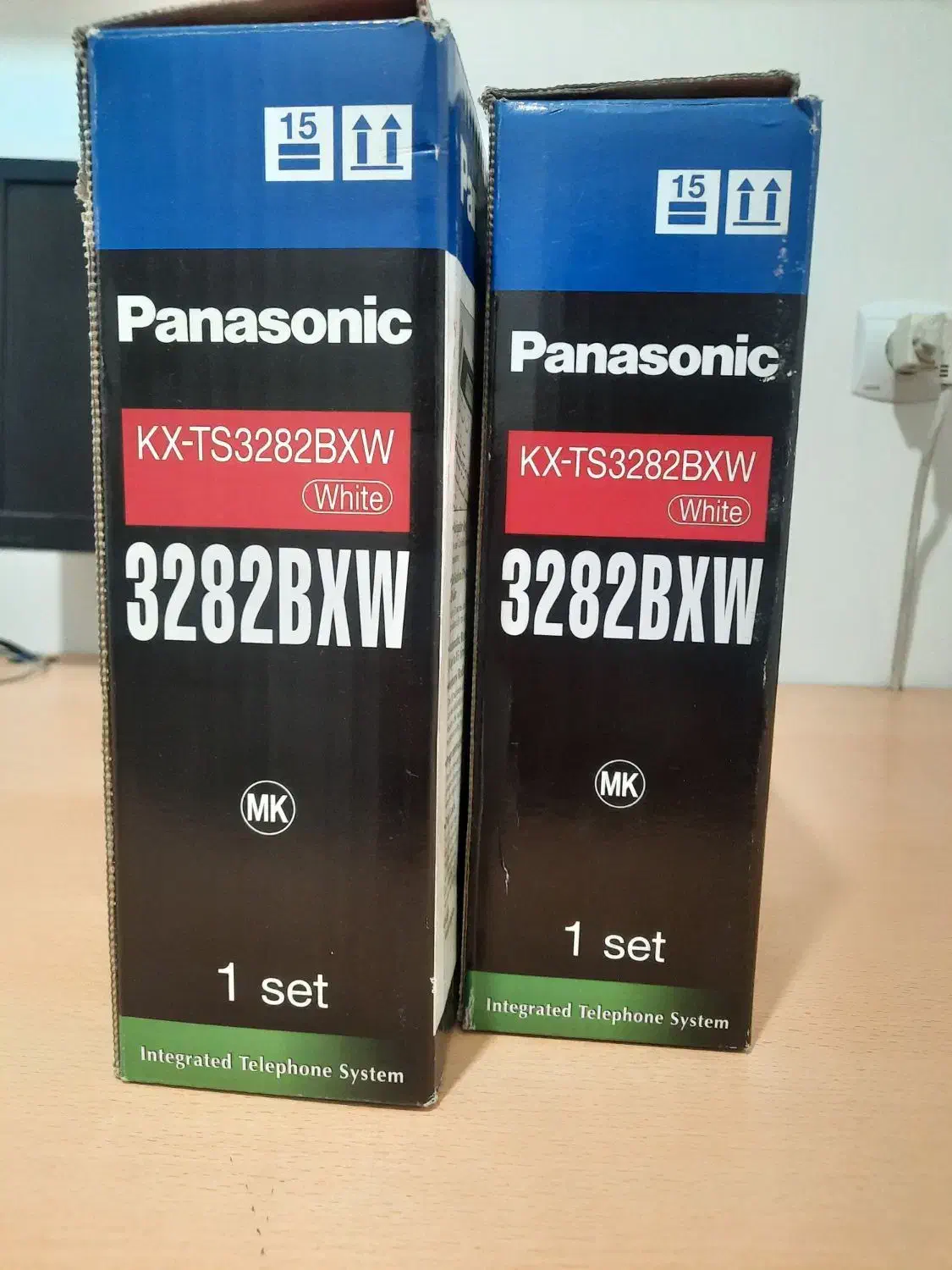 تلفن پاناسونیک دو لاین مدل 3282BXW|تلفن رومیزی|تهران, بهجت‌آباد|دیوار