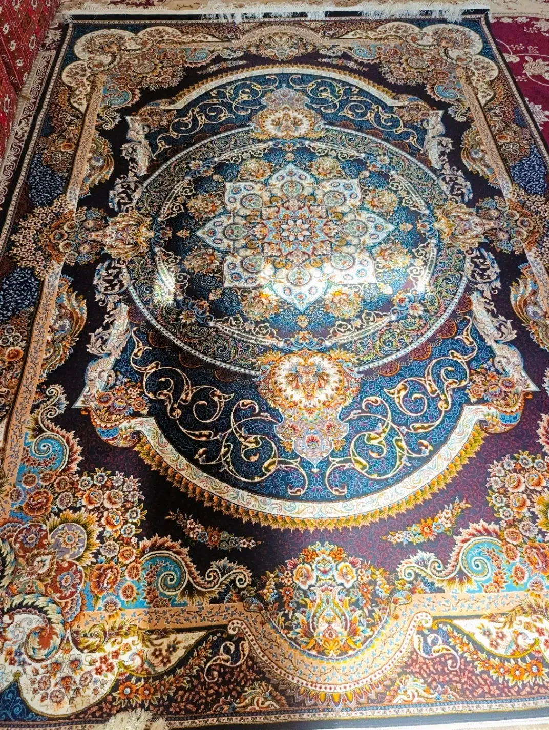 فرش|فرش|گرگان, |دیوار