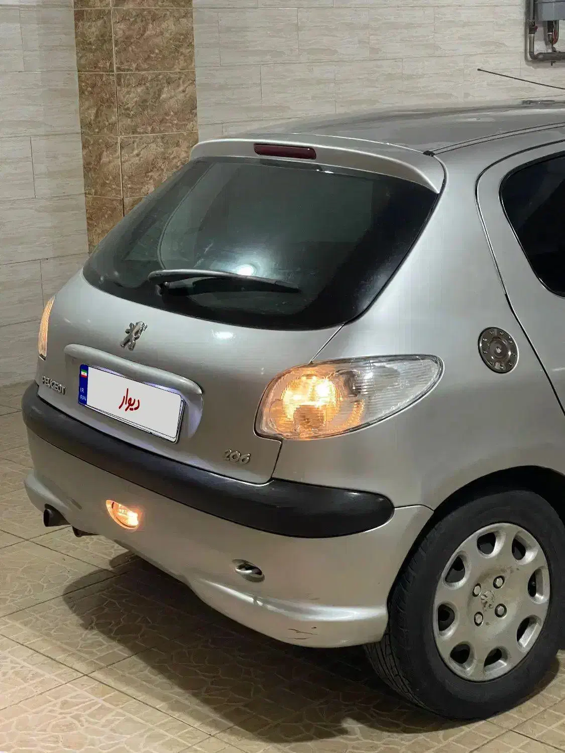 پژو 206 تیپ ۲ تمیز|خودرو سواری و وانت|تبریز, |دیوار