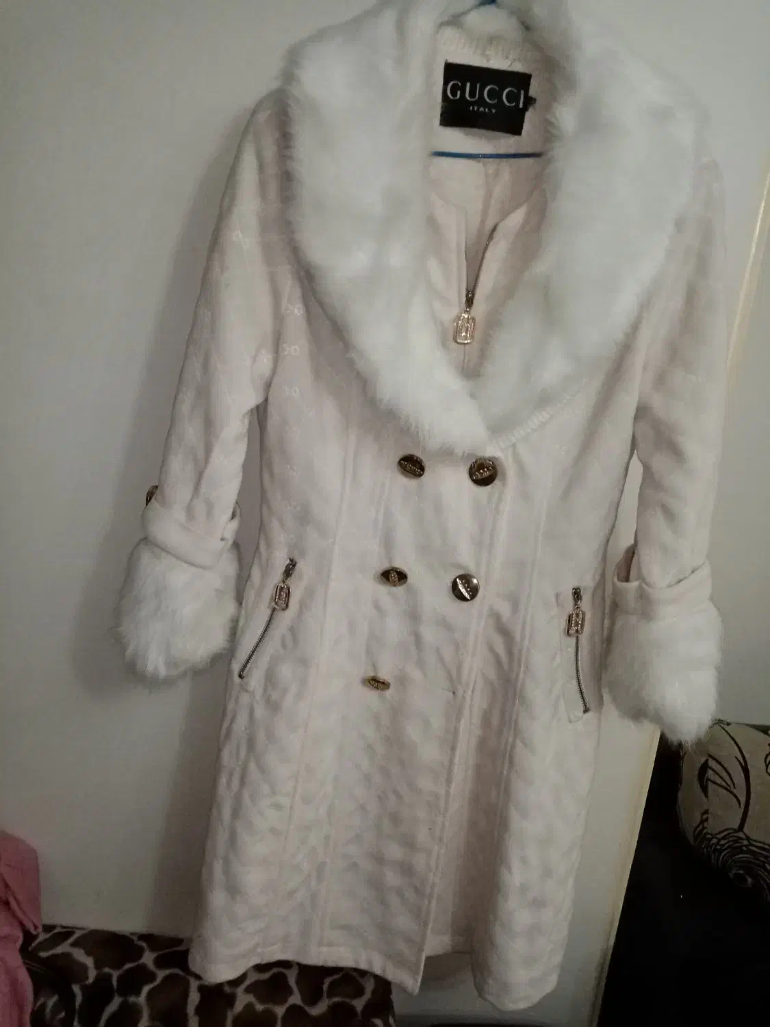 پالتو خارجی زرشکی خوشرنگ وهرسه خارجی|لباس|تهران, قنات‌کوثر|دیوار