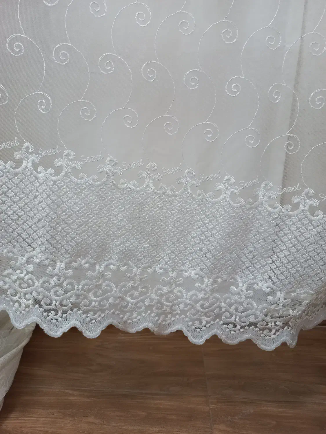 پرده توری|پرده، رانر، رومیزی|بندر انزلی, کوی واحدی|دیوار