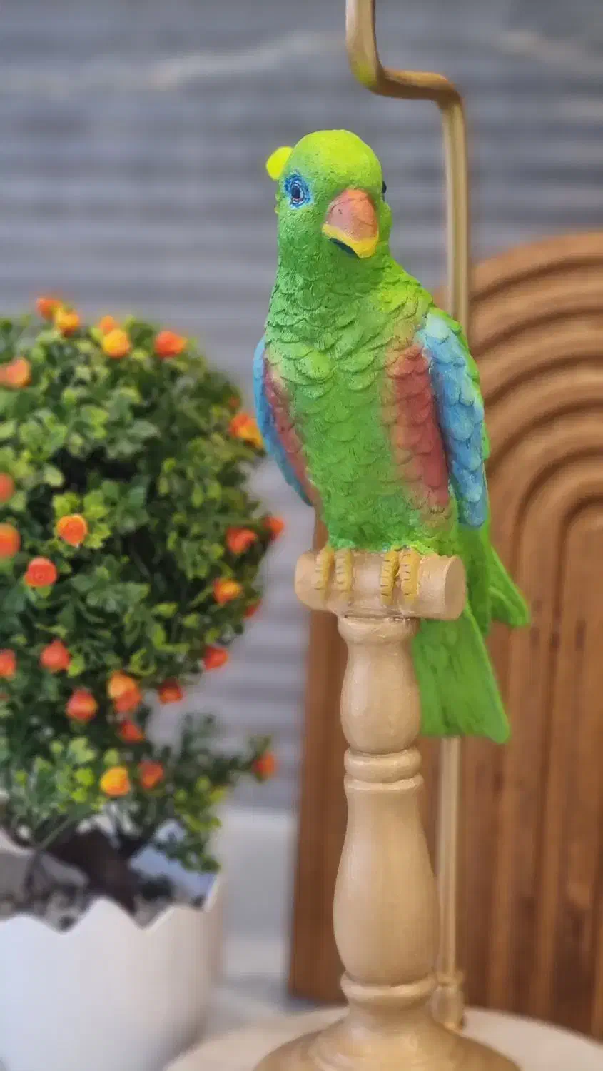 آباژور رومیزی طوطی|چراغ خواب و آباژور|تهران, امامت|دیوار