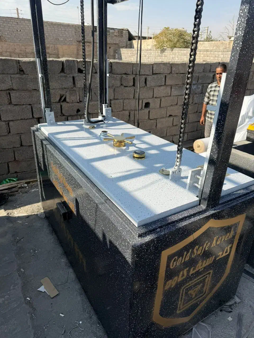 گاوصندوق آسانسوری gs3400 طلایی سفید|ابزارآلات|پاکدشت, پاکدشت (مامازند)|دیوار