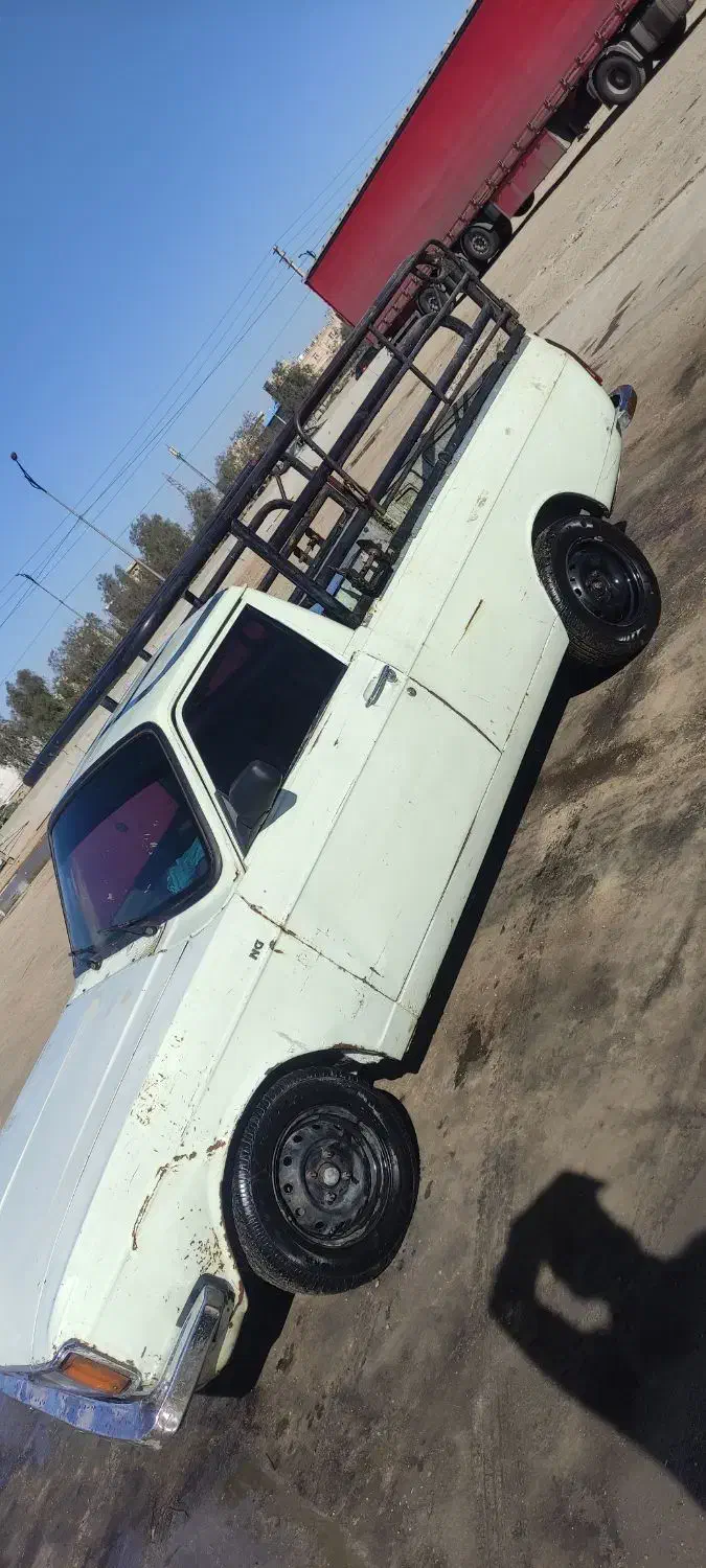 وانت پیکان دوگانه شرکتی مدل 85 معاوضه باپراید|خودرو سواری و وانت|شیراز, گچی|دیوار