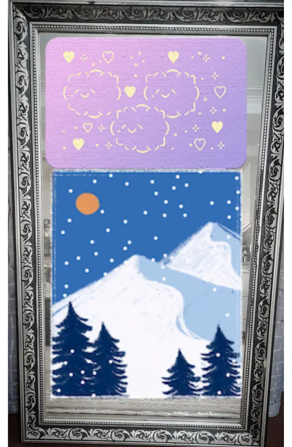 یک عدد آیینه قدی|آینه|نظرآباد, رسالت|دیوار