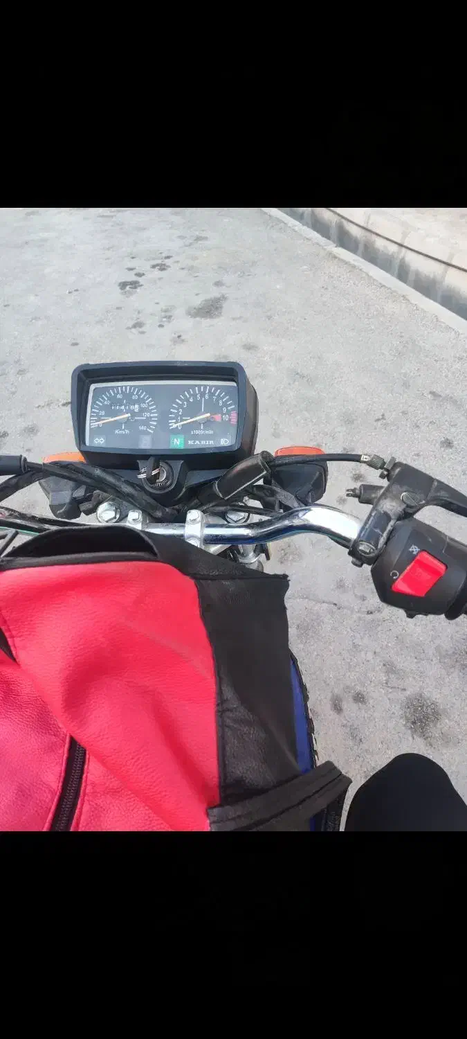 موتور ۱۲۵ استارتی مدل ۸۹|موتورسیکلت|کازرون, |دیوار