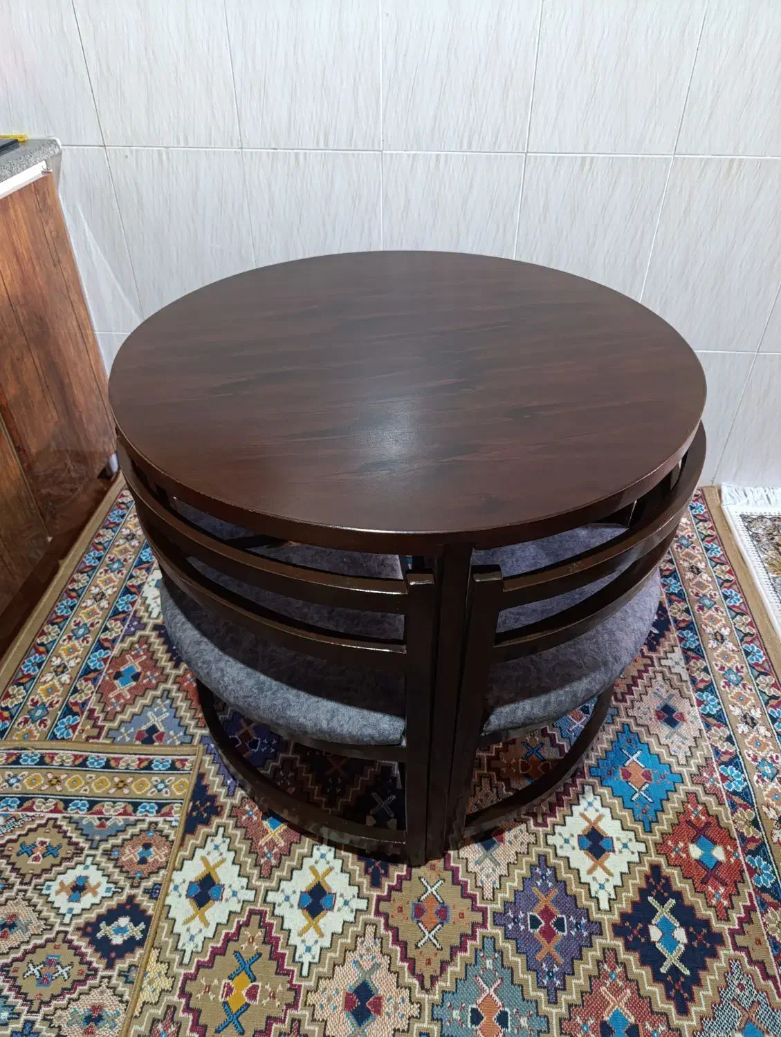 میز ناهارخوری چهار نفره|میز و صندلی غذاخوری|یاسوج, |دیوار