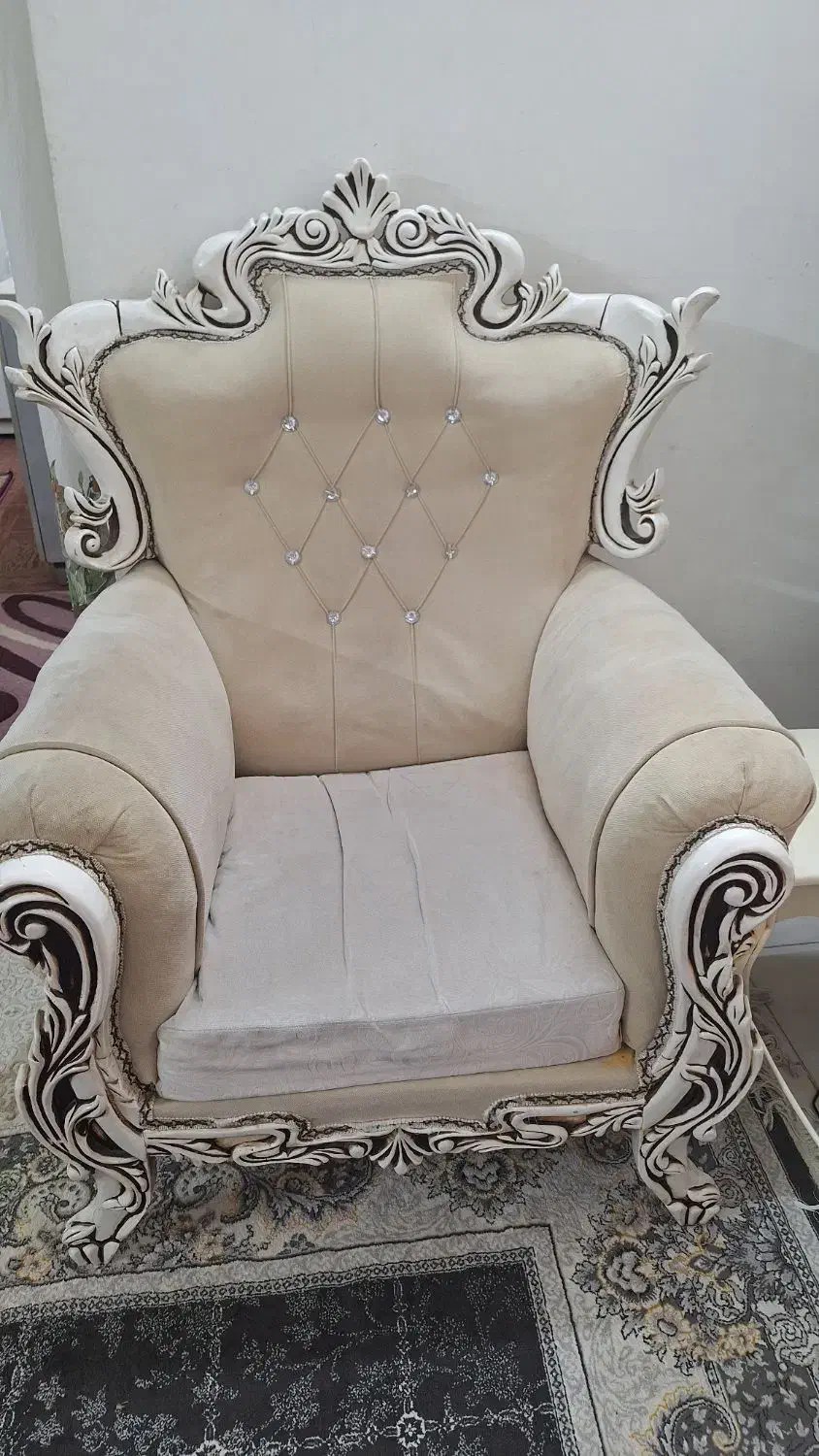 مبل ۷نفره|مبلمان خانگی و میز عسلی|تهران, کوی نصر مهرآباد|دیوار