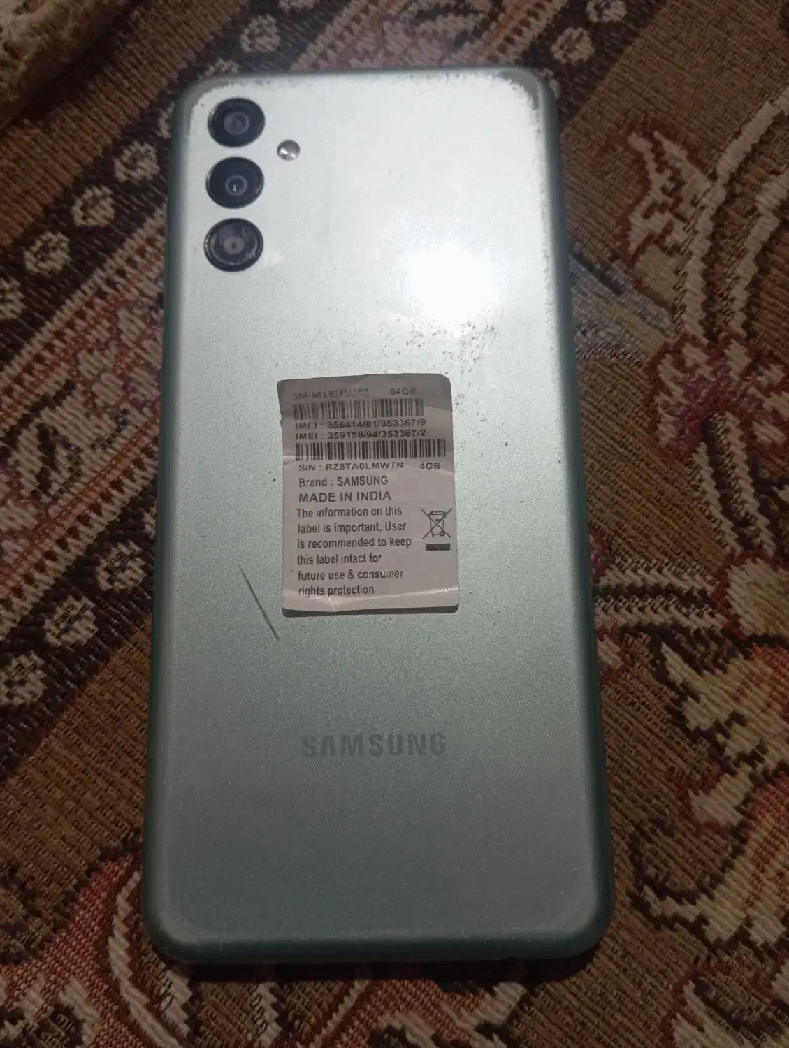 سامسونگ m13قیمت8700|موبایل|سراوان, |دیوار