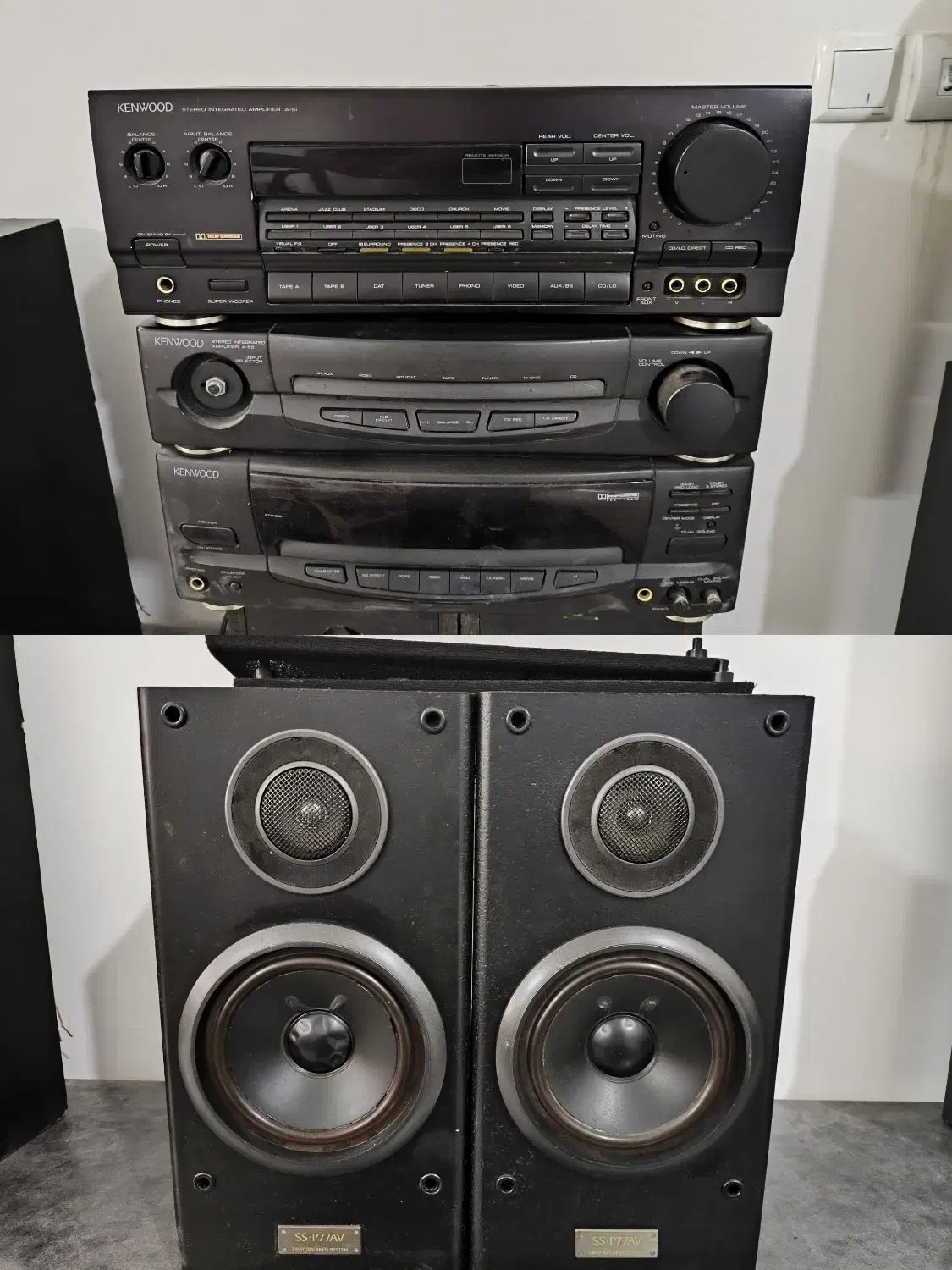 آمپ کنوود باند پیکسی P77|سیستم صوتی خانگی|مشهد, چاهشک|دیوار