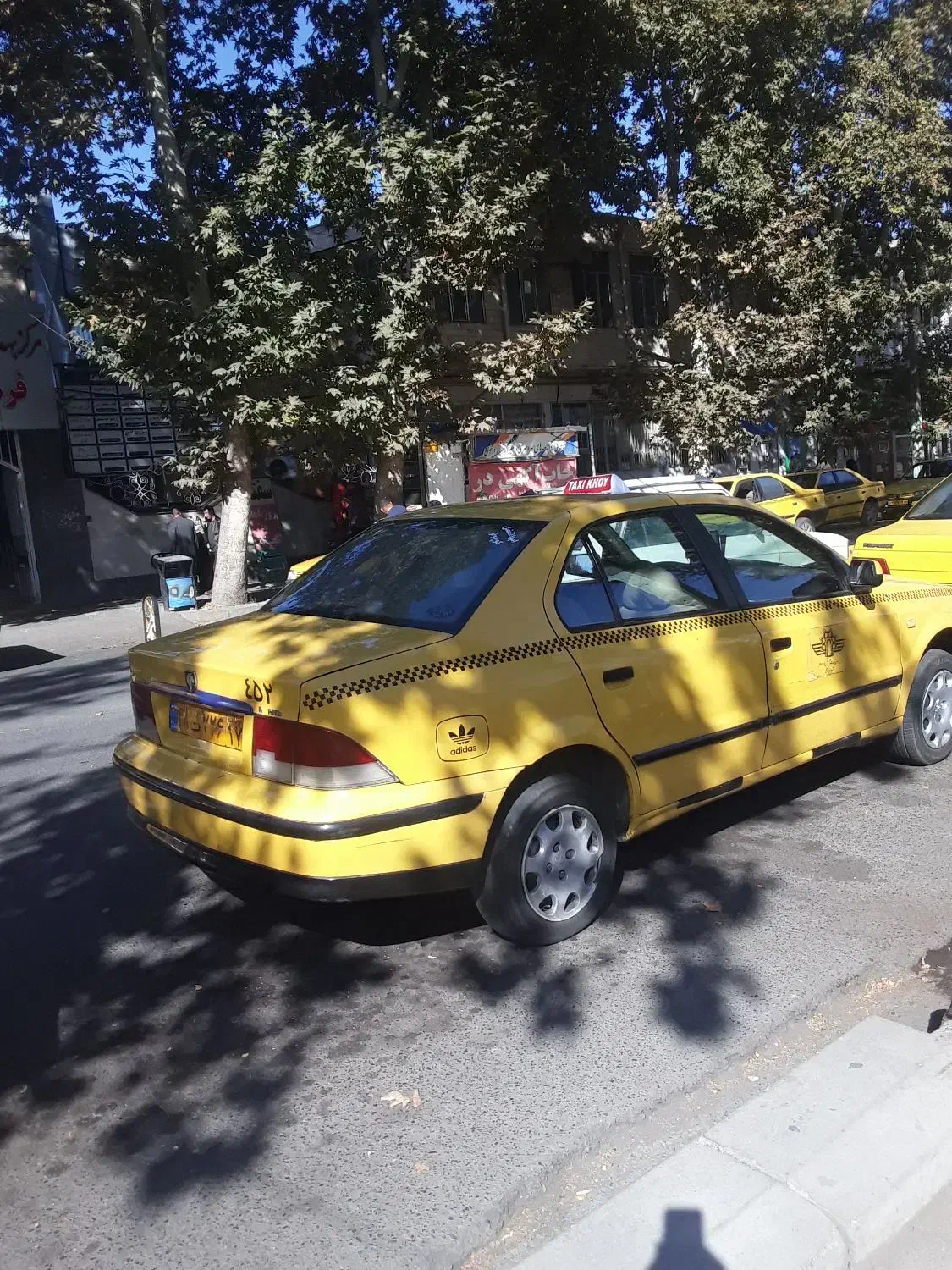 تاکسی گردشی سمند|خودرو سواری و وانت|خوی, |دیوار