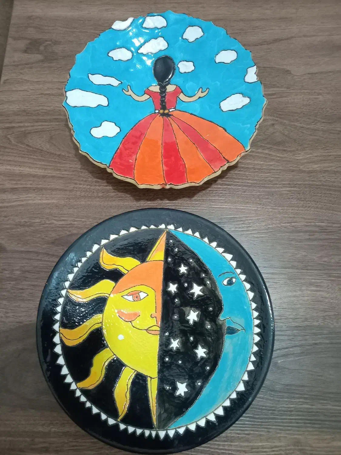 ظرف میناکاری|صنایع دستی و سایر لوازم تزئینی|بهشهر, |دیوار