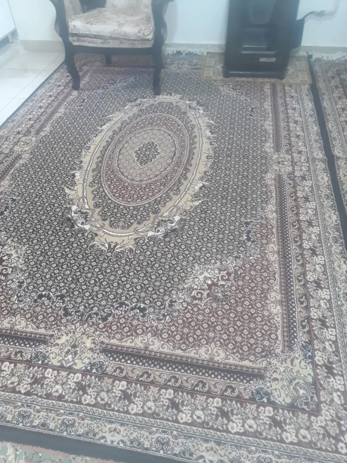 ۲تا فرش ۶متری ریز ماهی|فرش|کرمانشاه, |دیوار