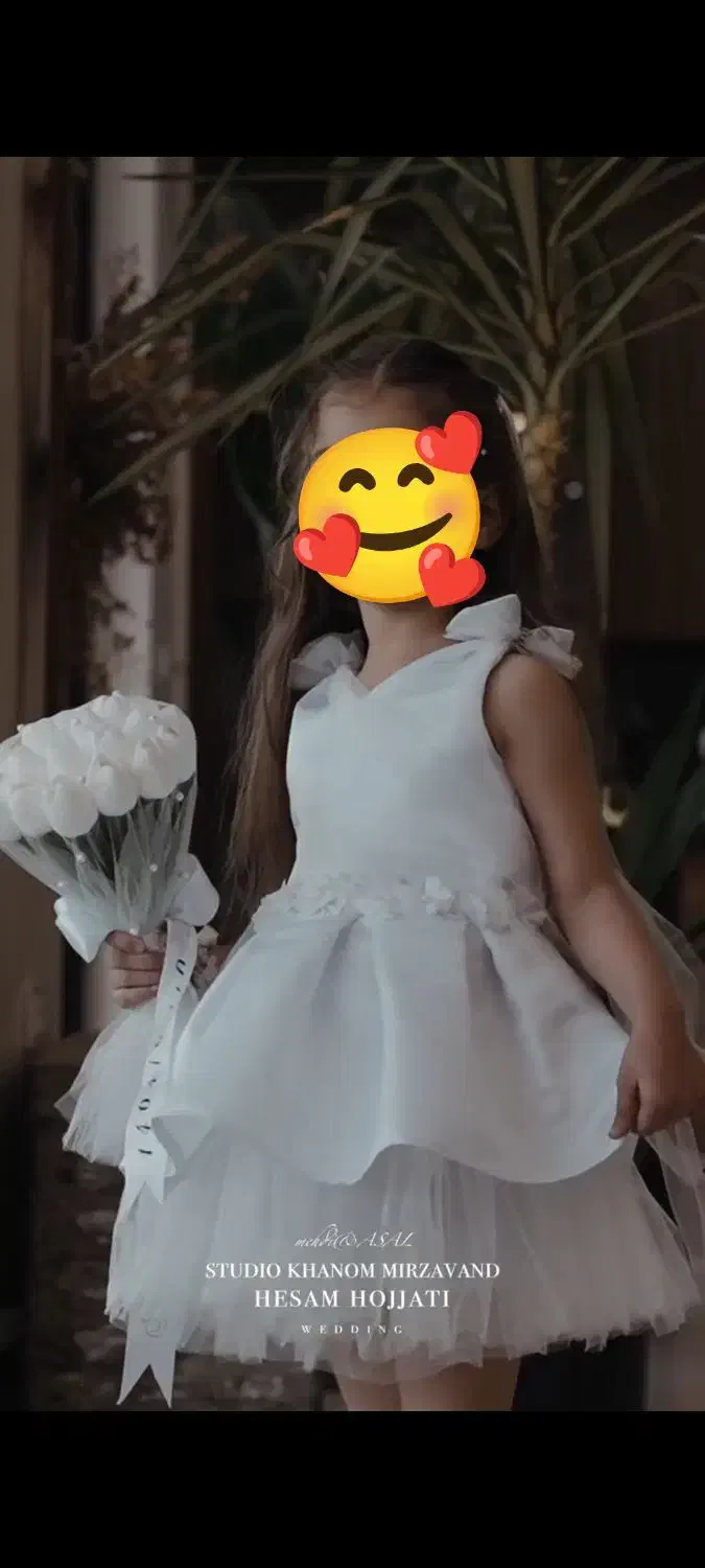 پیراهن عروس بچگانه|لباس|دلیجان, |دیوار