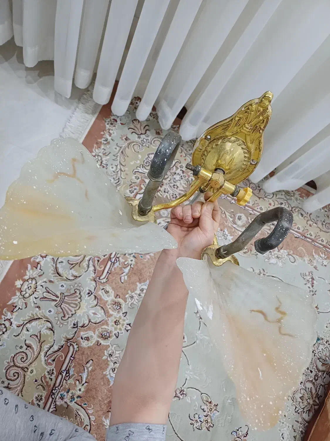 روشنایی گاز|لامپ و چراغ|قدس, شهر‌قدس|دیوار