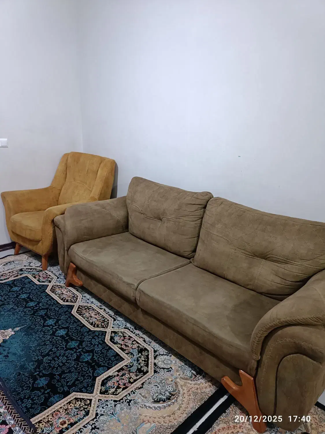 مبلمان ۸ نفره سالم|مبلمان خانگی و میز عسلی|محمدشهر, شهرک پیام (مهرالبرز)|دیوار