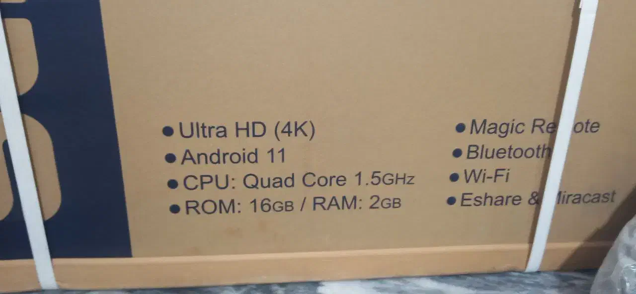 تلویزیون ۵۰اینچ4k صنام|تلویزیون و پروژکتور|کرمانشاه, |دیوار