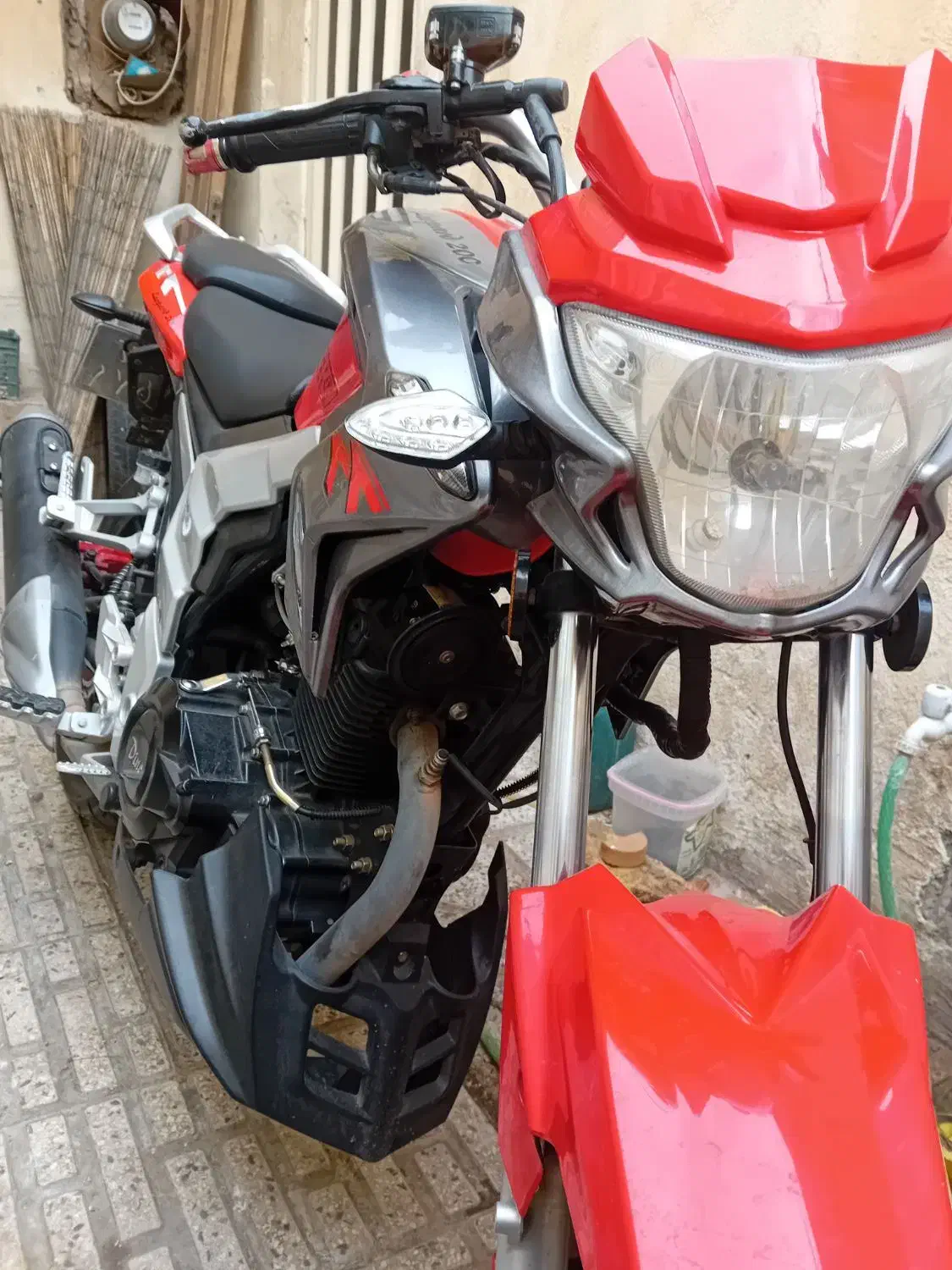 لئوپارد۲۰۰|موتورسیکلت|محمدیه-قزوین, |دیوار