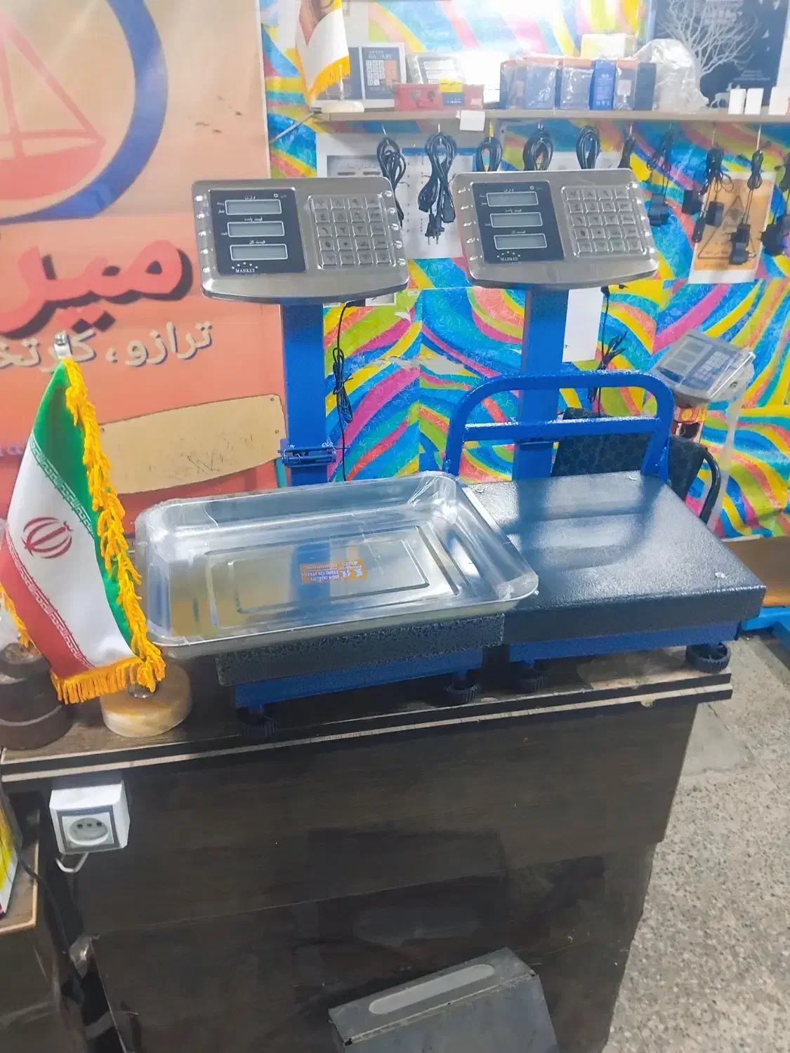 ترازو باسکولت ضد ضربه مخصوص میوه همراه سینی|فروشگاه و مغازه|بندر انزلی, بی بی حوریه|دیوار