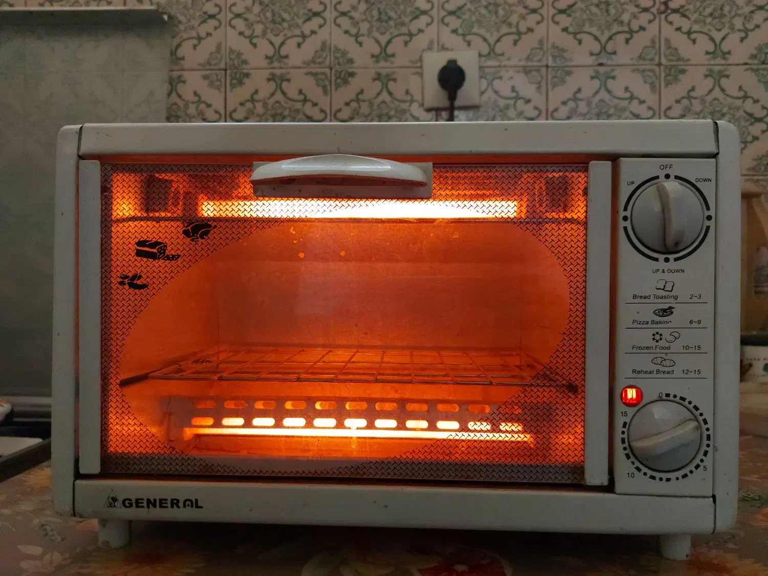 توستر جنرال oven toster  general|اجاق گاز و لوازم برقی پخت‌وپز|ری, علایین|دیوار