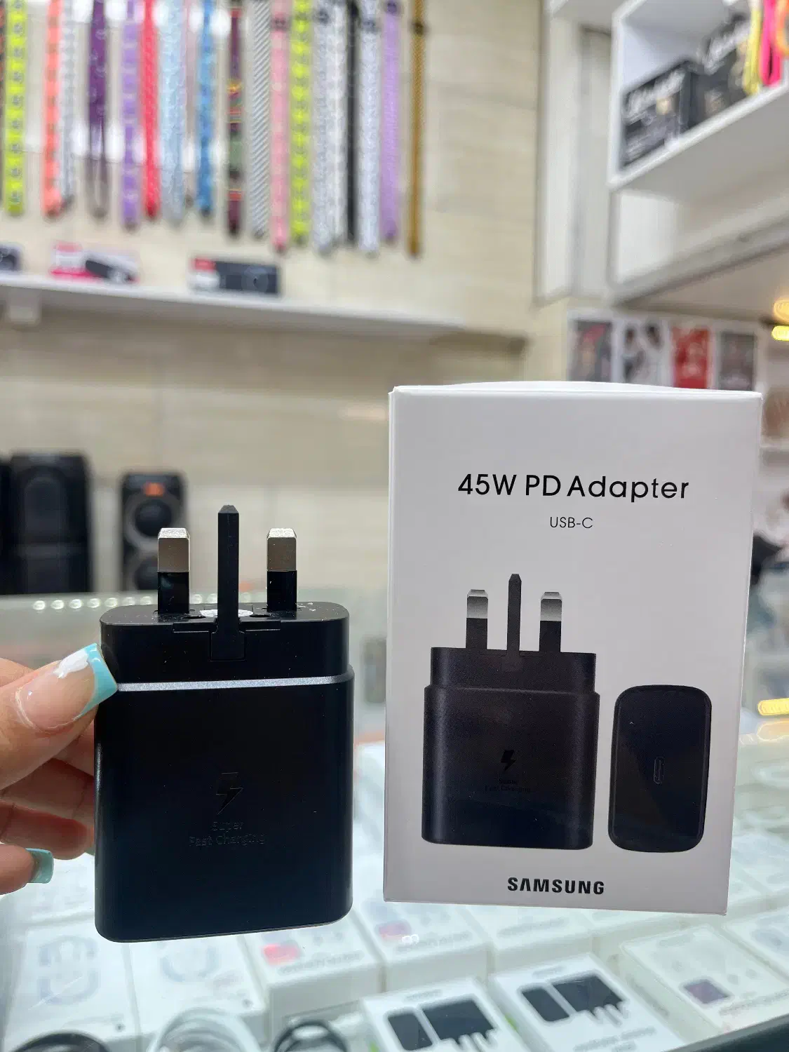 شارژر 45 وات اصلی سامسونگ|لوازم جانبی موبایل و تبلت|کرج, شهرک اوج|دیوار