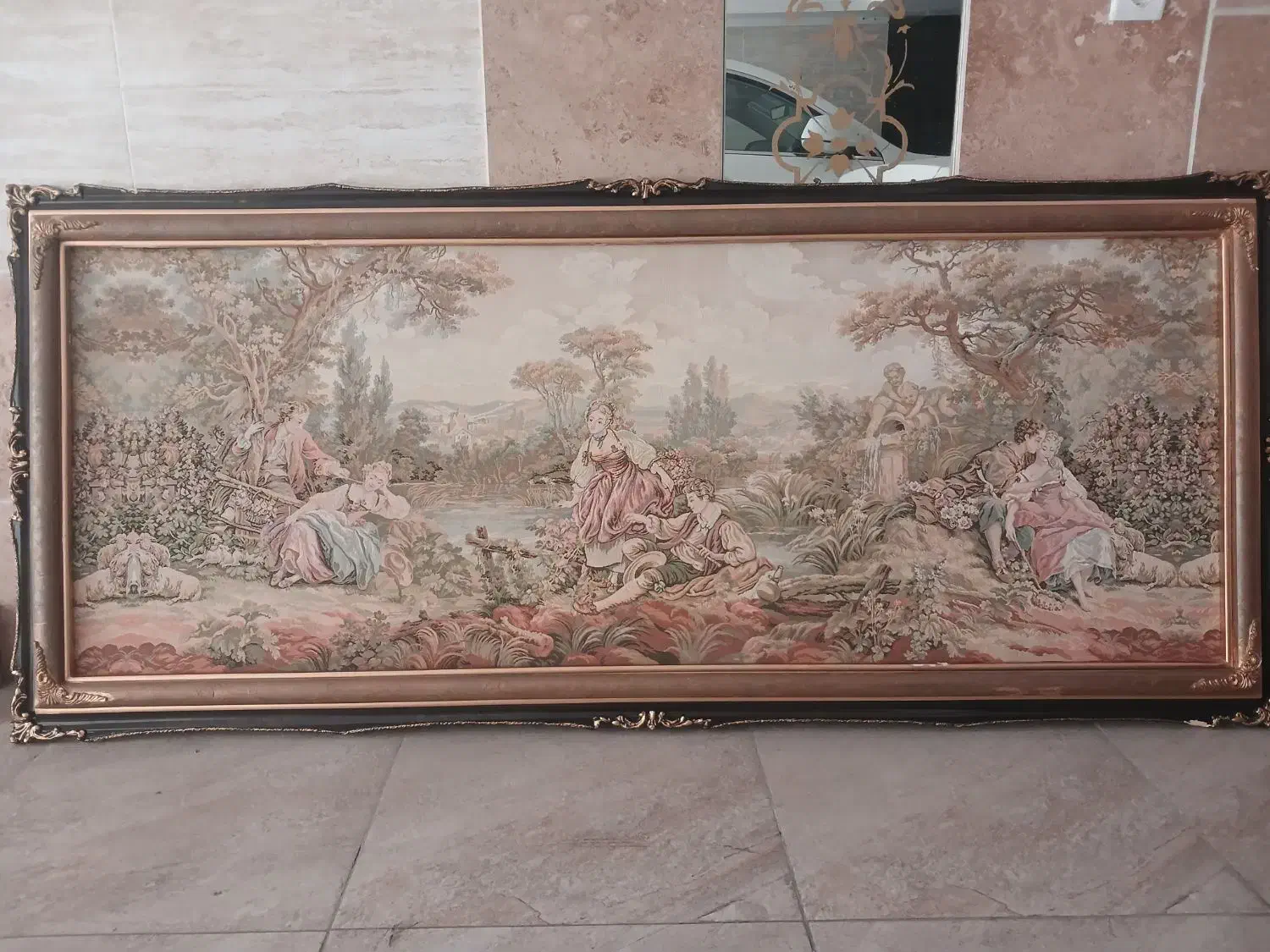 تابلوی عتیقه ایتالیایی|کلکسیون اشیاء عتیقه|تبریز, |دیوار