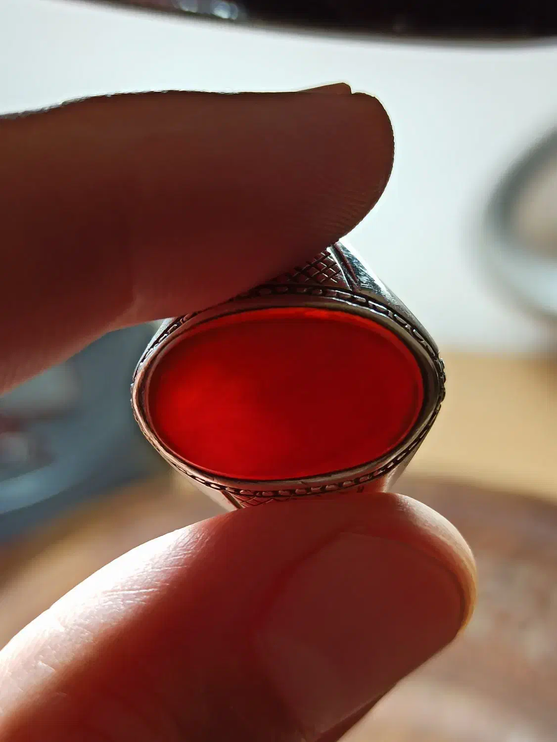 وان یکاد ....عقیق سرخ خطی|جواهرات|رشت, شهرک صبا|دیوار