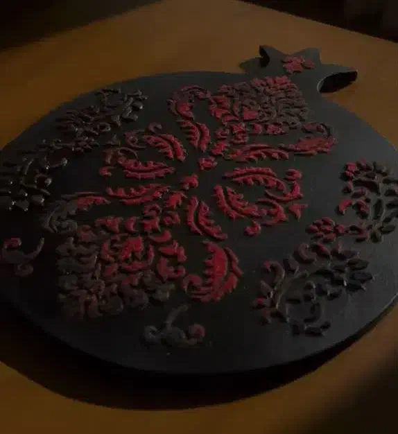 سینی یلدایی مناسب استفاذه در تزئیات یلدایی و هدیه|ظروف سرو و پذیرایی|پردیس, فاز ۸|دیوار