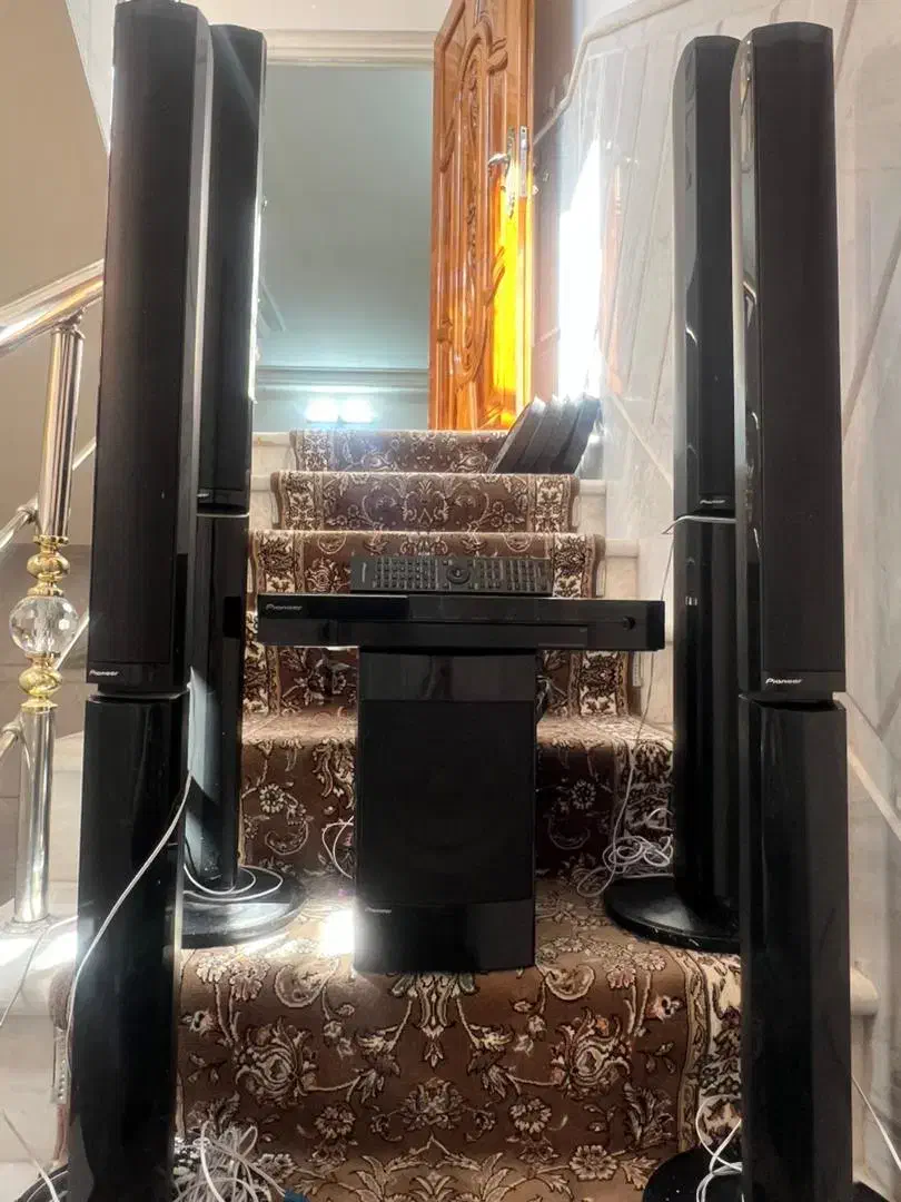 سینما خانواده پایونر وباند و اسپیکر کاملا سالم|سیستم صوتی خانگی|کاشان, امام خمینی|دیوار