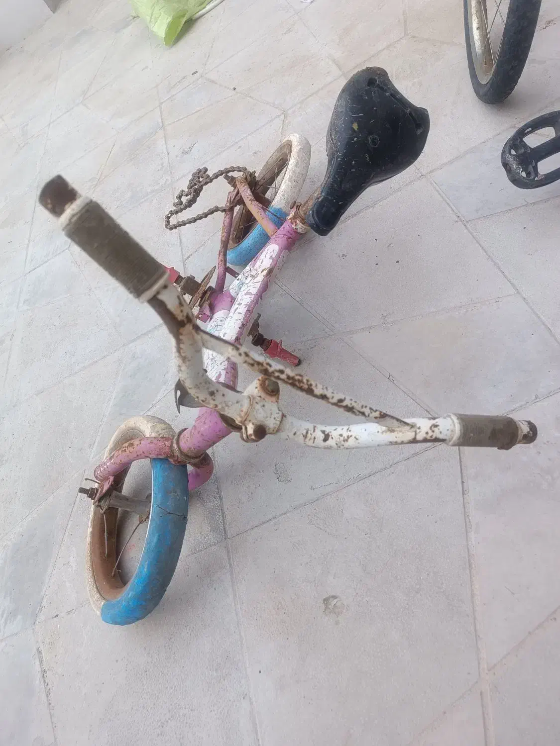 دوچرخه 12و16|دوچرخه، اسکیت، اسکوتر|تربت جام, باغ سنگان سفلی|دیوار