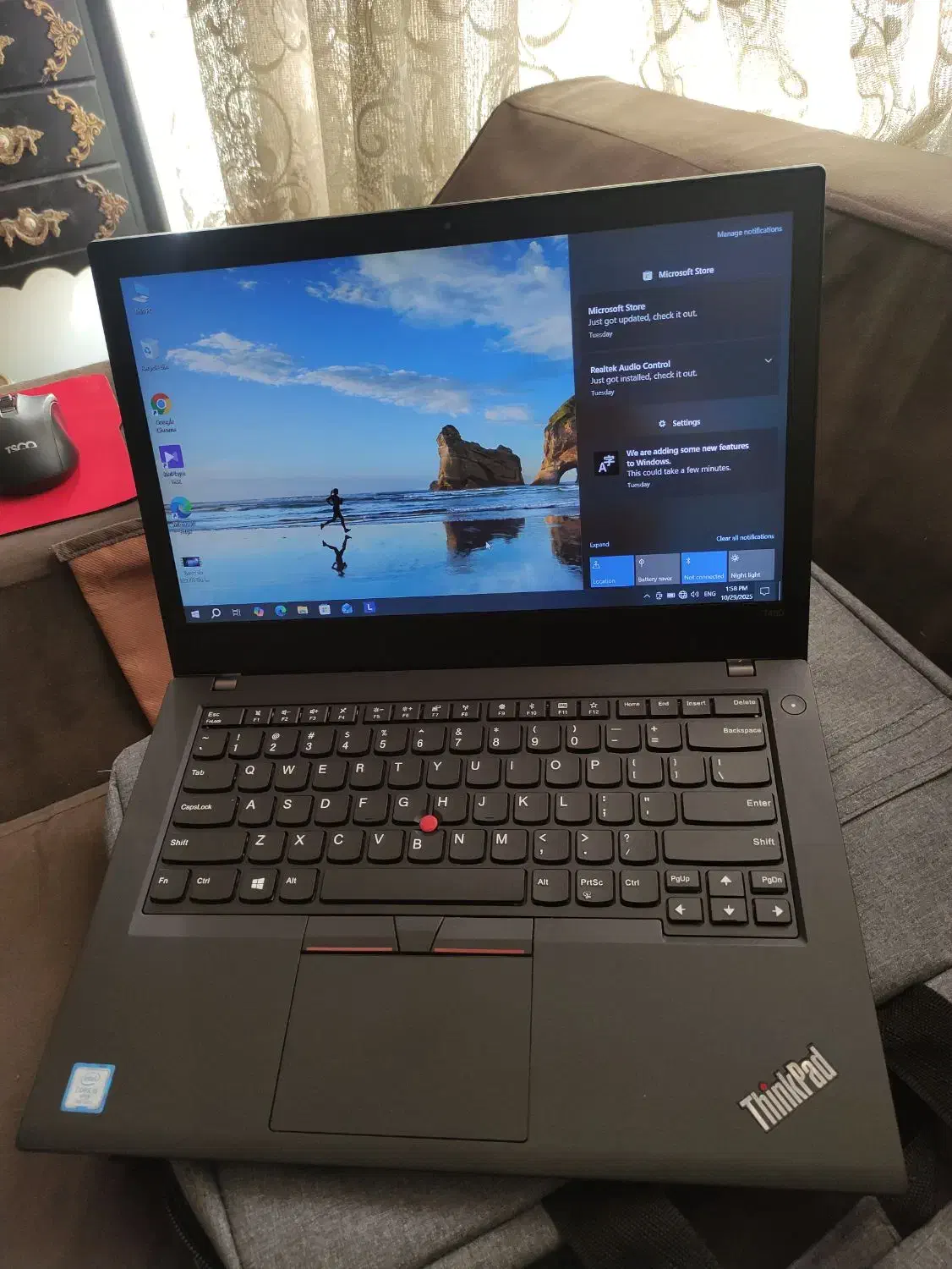 لپتاپ حرفه ای (Lenovo T480) سری پیشرفته و قدرتمند|رایانه همراه|تهران, تهراننو|دیوار