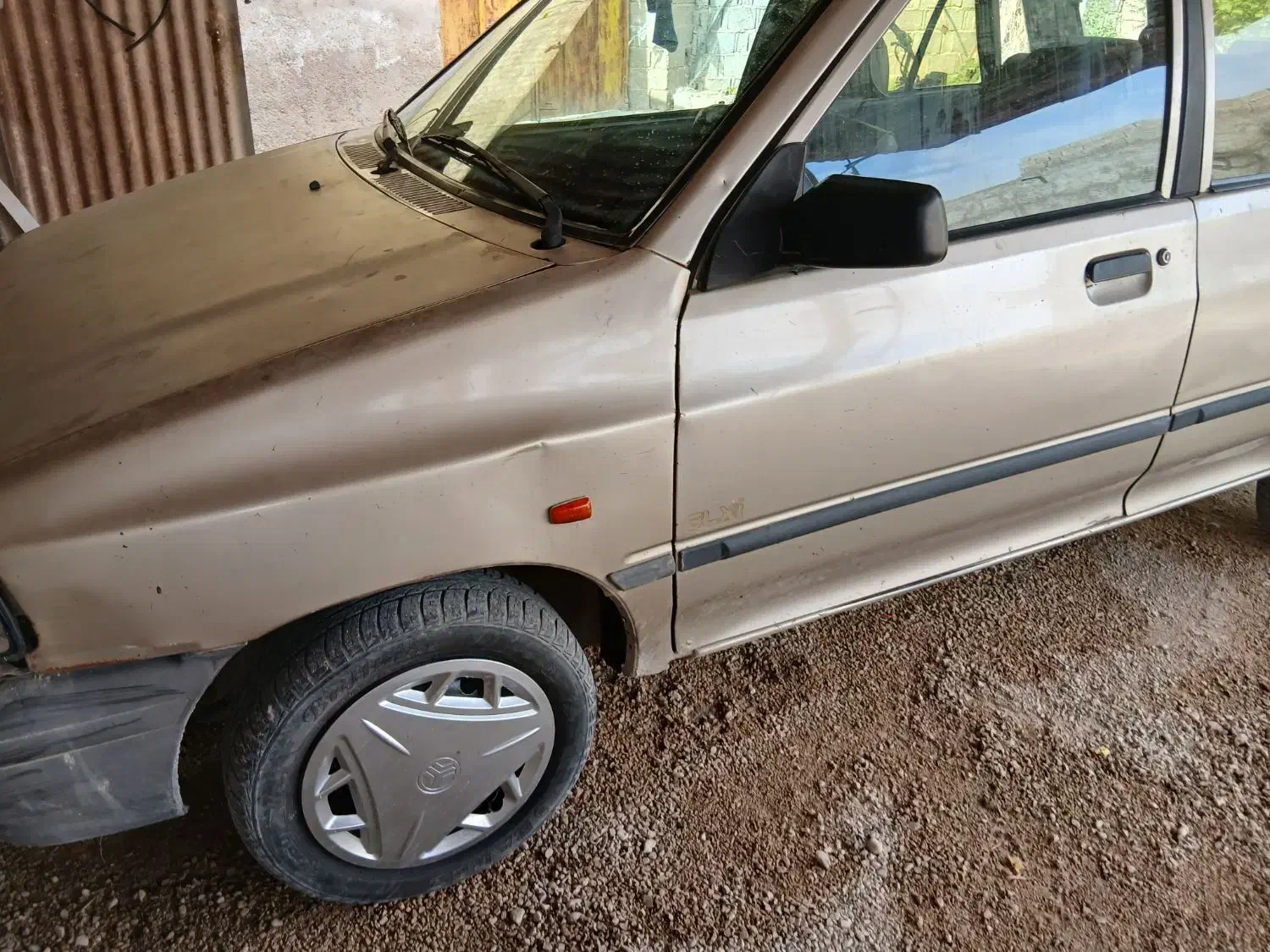 فروش پراید۱۳۱ مدل۱۳۸۷ رنگ بژ|خودرو سواری و وانت|شبانکاره, |دیوار