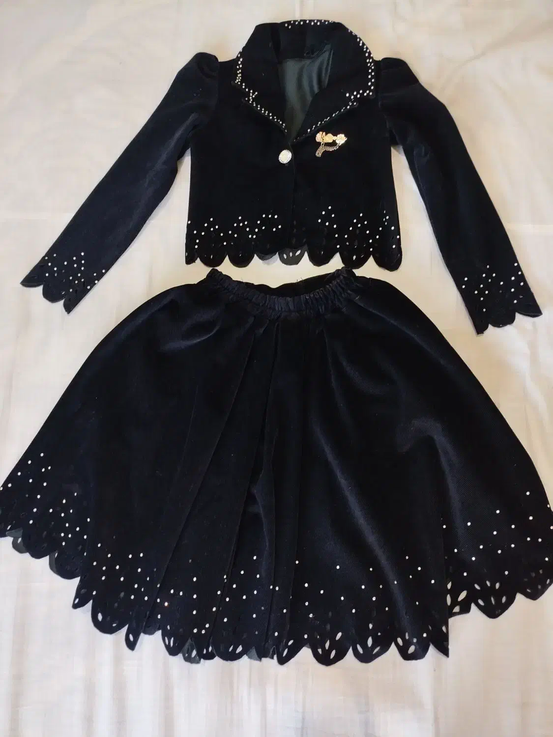 کت و دامن مخمل|لباس|زنجان, |دیوار