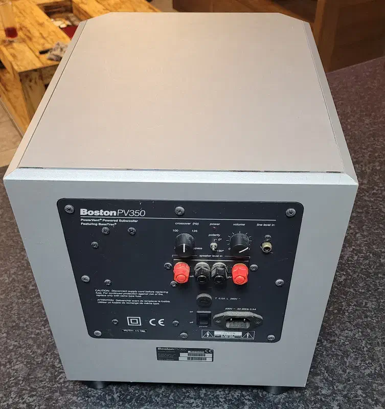 ساب وفر Boston pv 350|سیستم صوتی خانگی|اصفهان, قائمیه|دیوار