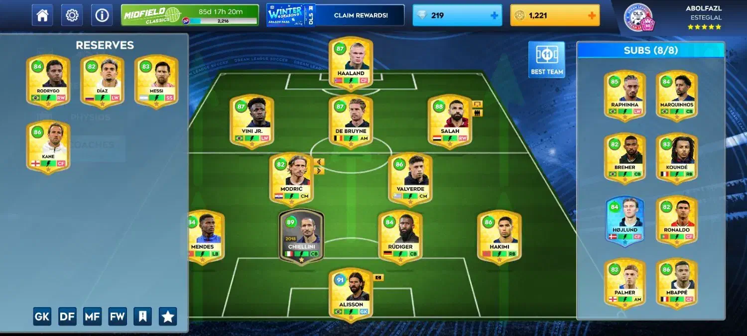 دریم لیگDLS2026|کنسول، بازی ویدئویی و آنلاین|الیگودرز, |دیوار