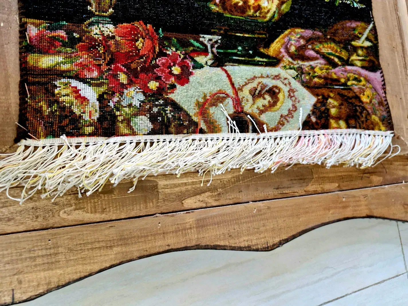 تابلو فرش دستباف نو|تابلو فرش|کرمان, |دیوار