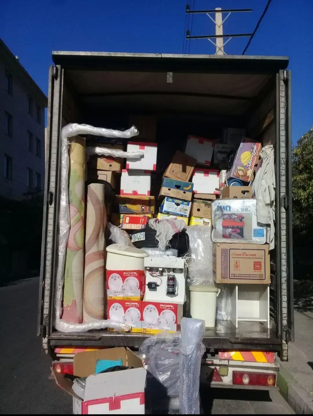 باربری اتوبارکارگراسباب کشی اثاث منزل ایسوزو وانت|خدمات حمل و نقل|رشت, معلم|دیوار