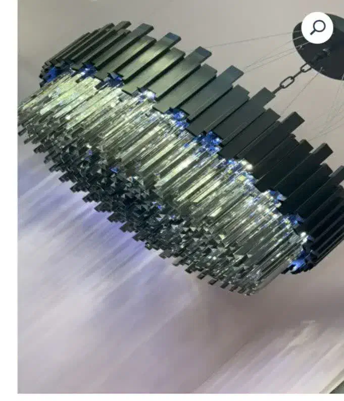 لوستر کریستال پلمپ|لوستر و چراغ آویز|قم, انصارالحسین|دیوار