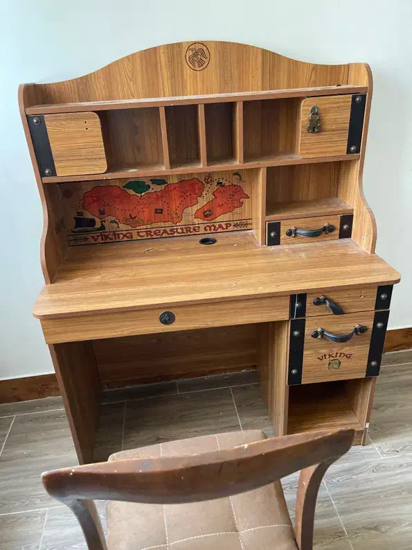 ست کامل تخت واکینگ یا کشتی یا قایق در حد نو|تخت و سرویس خواب|اسدآباد, |دیوار