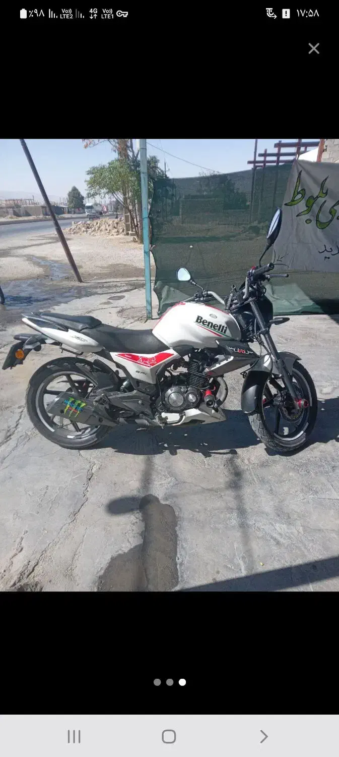 بنلی تی ان تی ۱۵۰|موتورسیکلت|قرچک, صالح آباد|دیوار