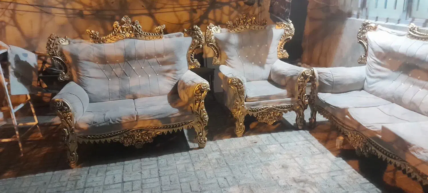 مبل ۷نفره|مبلمان خانگی و میز عسلی|کهریزک, |دیوار