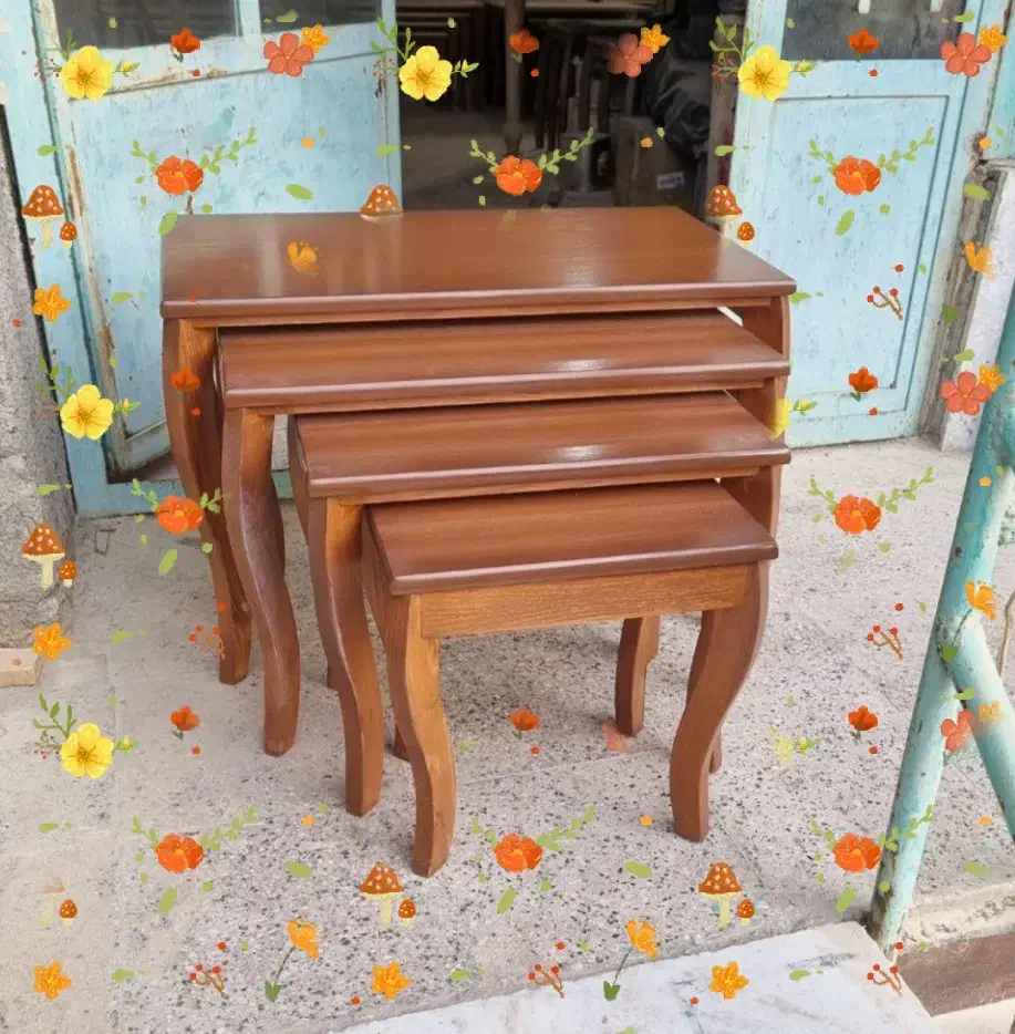 گل میز عسلی|مبلمان خانگی و میز عسلی|شوشتر, |دیوار